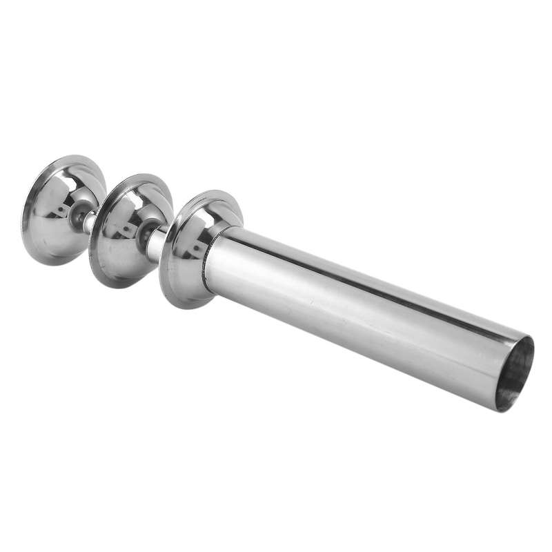 4pcs Stainless Steel Sausage Stuffer Filling Tubes Funnels Nozzles