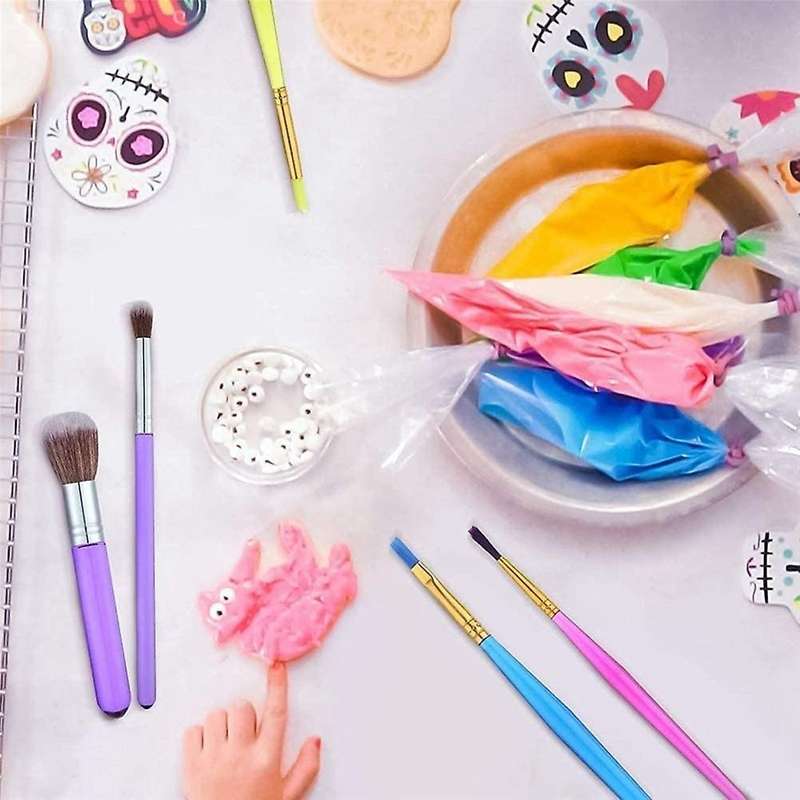 11 Pcs Cake Decorating Brushes Tools Set Fondant Decoration Supplies
