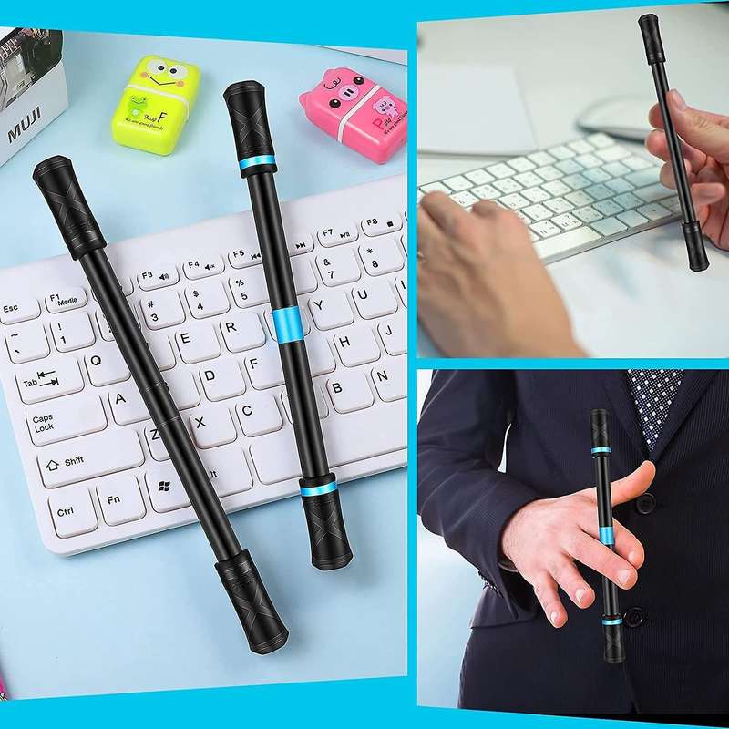 4 Pcs Spinning Pen Mod Gaming Spinning Pens with Weighted Ball A