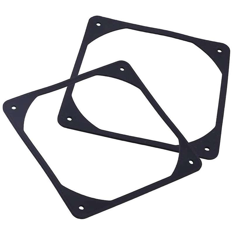10pcs 120mm Anti-vibration Silicon Fan Gasket Noise Reducing
