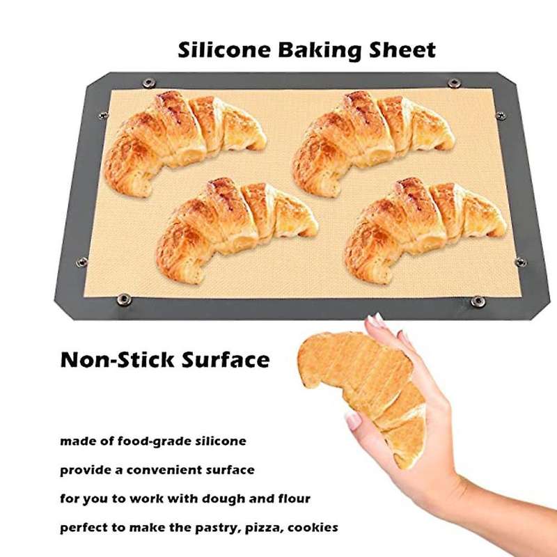 Silicone Baking Mat with Buckle for Macarons Pastry Cake Making