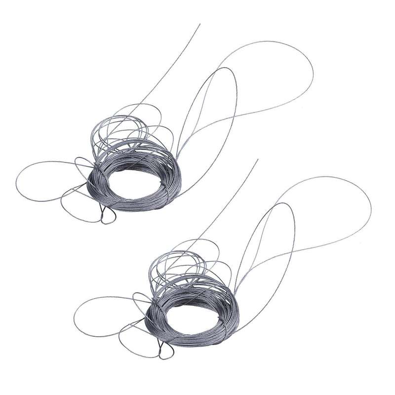Stainless Steel Wire Rope Cable Rigging, Length:15m Diameter:1.0mm