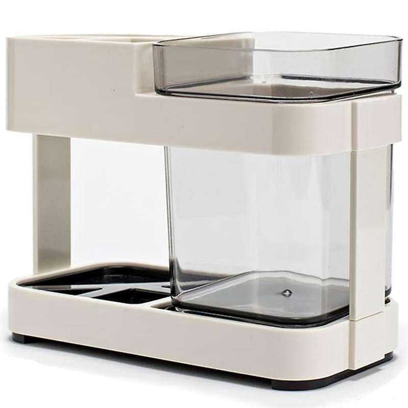 Toothbrush Toothpaste Holder with 1 Cup Bathroom Storage Organizer