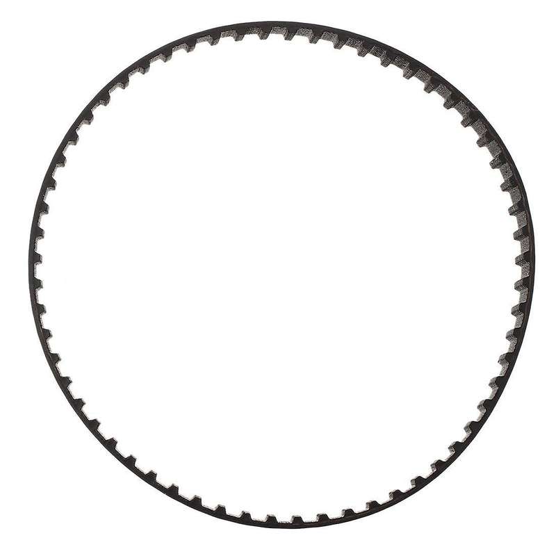 10mm Wide 5.08mm Pitch 60 Teeth 60t Synchro Cog Timing Belt Black 120xl