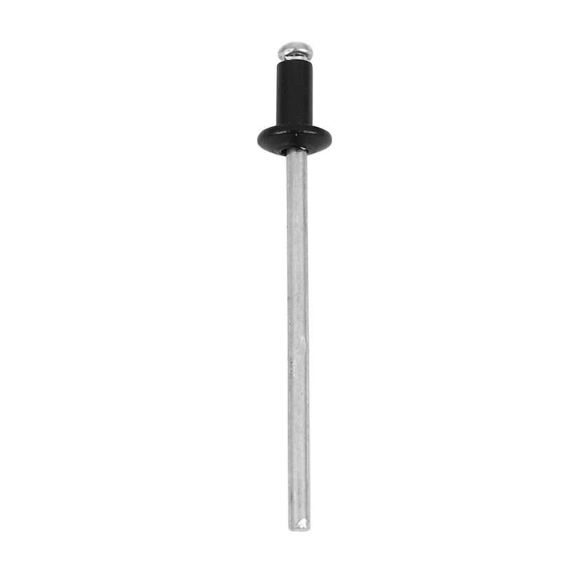 120pcs/set M2.4 M3.0 M3.2 M4 Black Aluminium Blind Rivets Nail Rivets