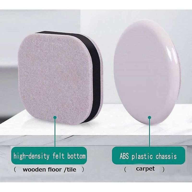5 Pcs Furniture Wheel Stopper Caster Cup for All Kinds Of Furniture