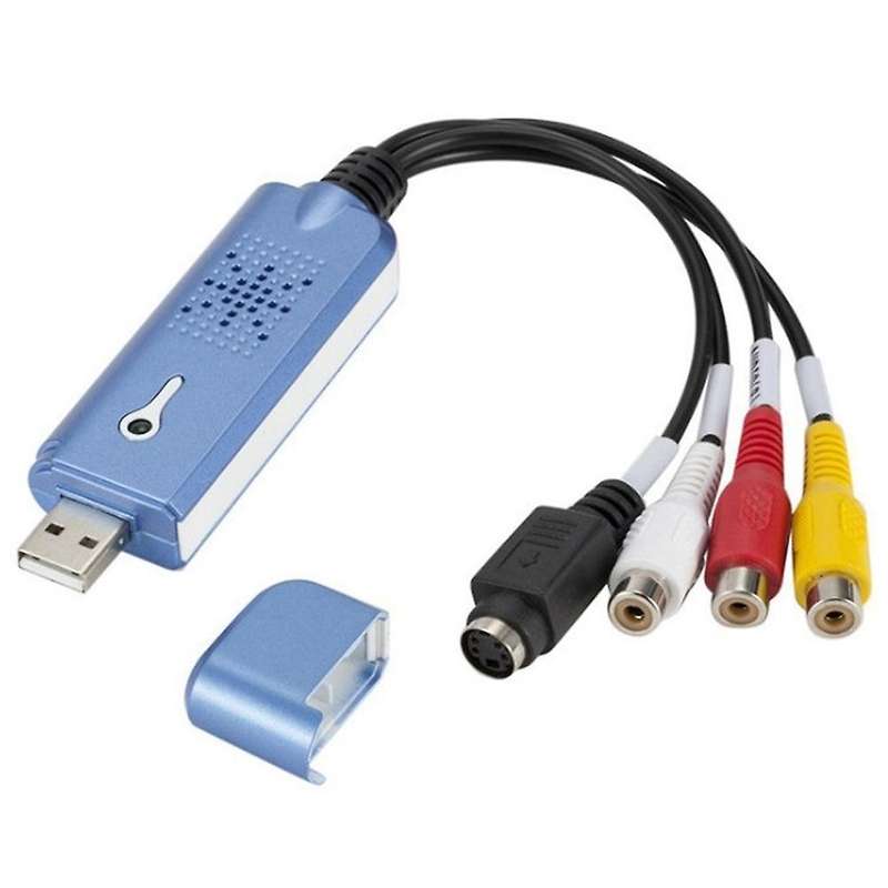 Usb 2.0 Video Capture Card Device, for Mac Os X Pc Windows 7 8 10