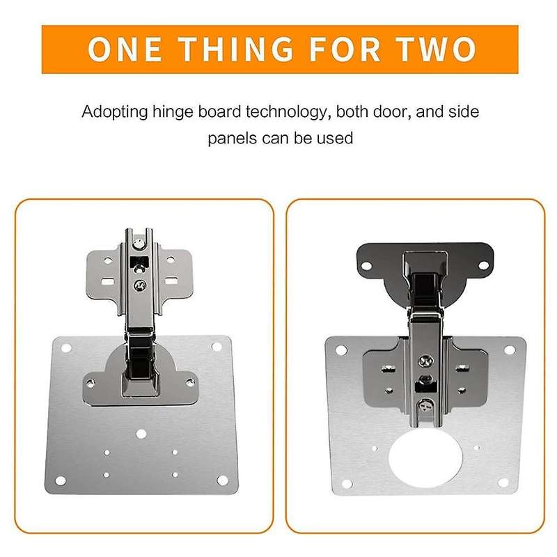Cabinet Hinge Repair Plate - Hinge Side Plate Repair Piece, Bracket