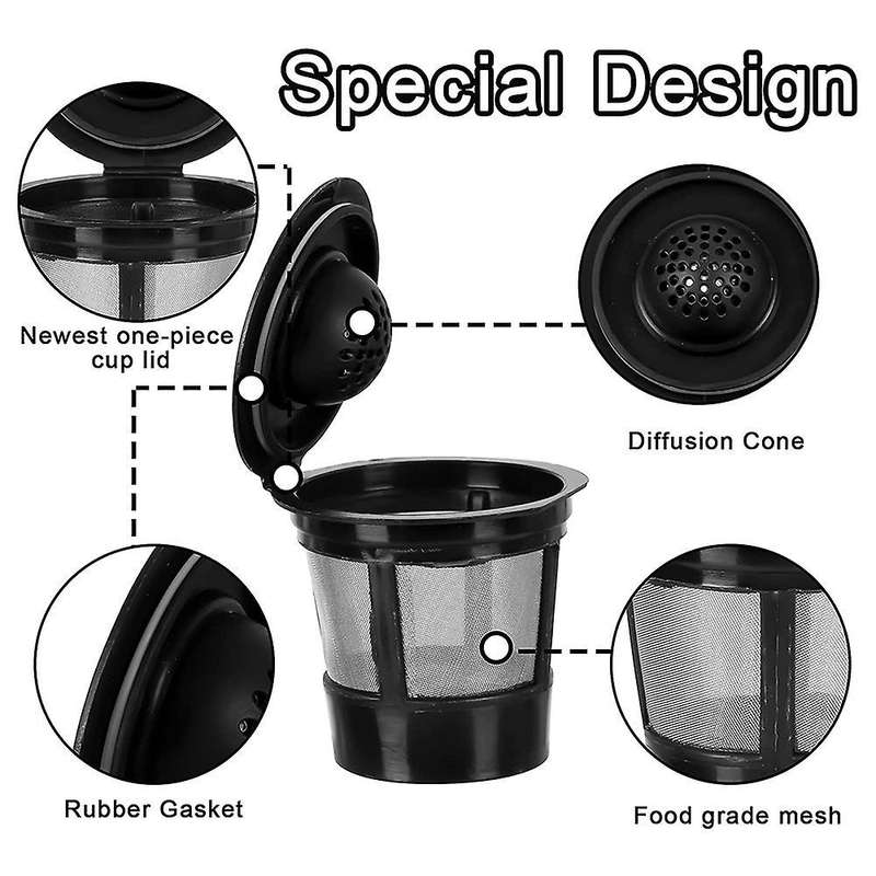 Reusable K Cups for Keurig,universal Refillable Kcups Coffee Filters