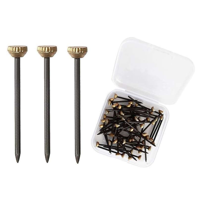 150pcs Black Copperhead Nails, Picture Nails, Hanging Nails