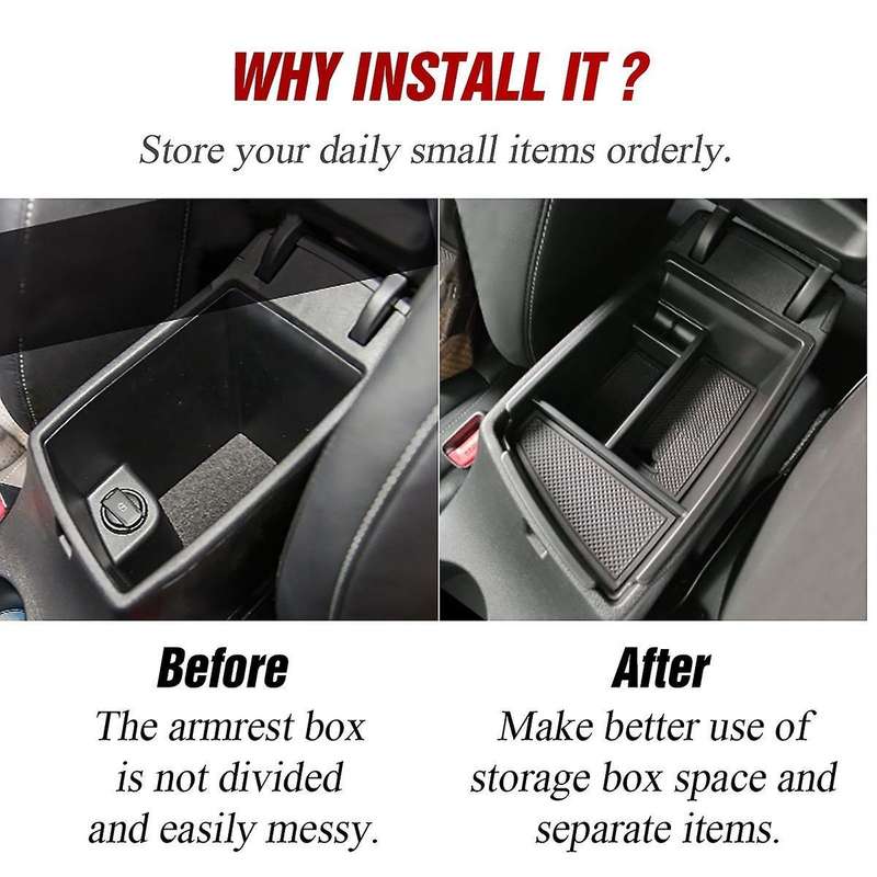 Auto Car Armrest Storage Box Center Box for Kia Niro 2018 2019 2020