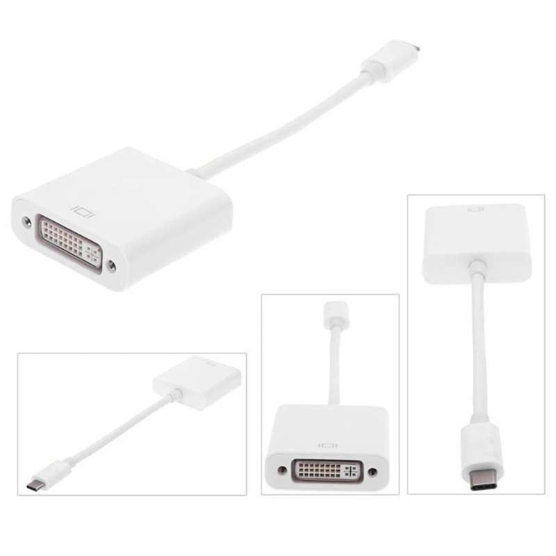 Usb3.1 Type-c to Dvi Hd Conversion Cable 1080p Portable Extended