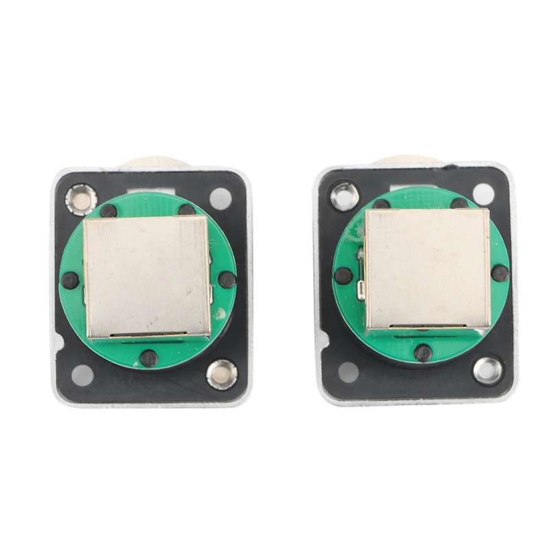 2pcs Rj45 Angle Connector, Connector Inner Insulator Crystal Head