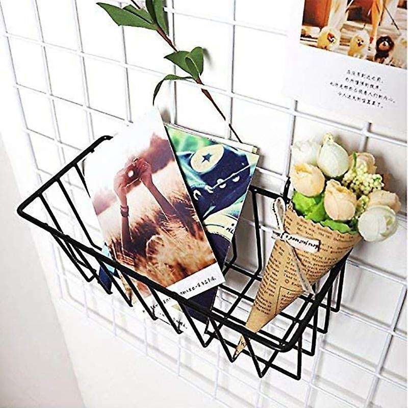 2pcs Shelf for Design Metal Wall Grille, Shelf Design Grid Photo Wall