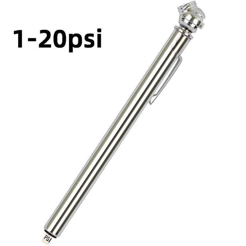 Low Pressure Pen Tire Gauge 1-20 Psi for Golf Carts