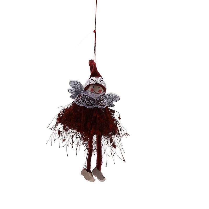 6pcs Cute Angel Doll Pendant Christmas Tree Hanging Ornament