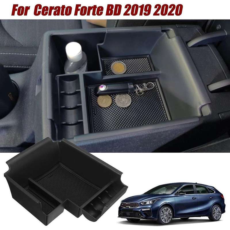 Car Central Armrest Storage Box Auto Container Organizer Case for Kia