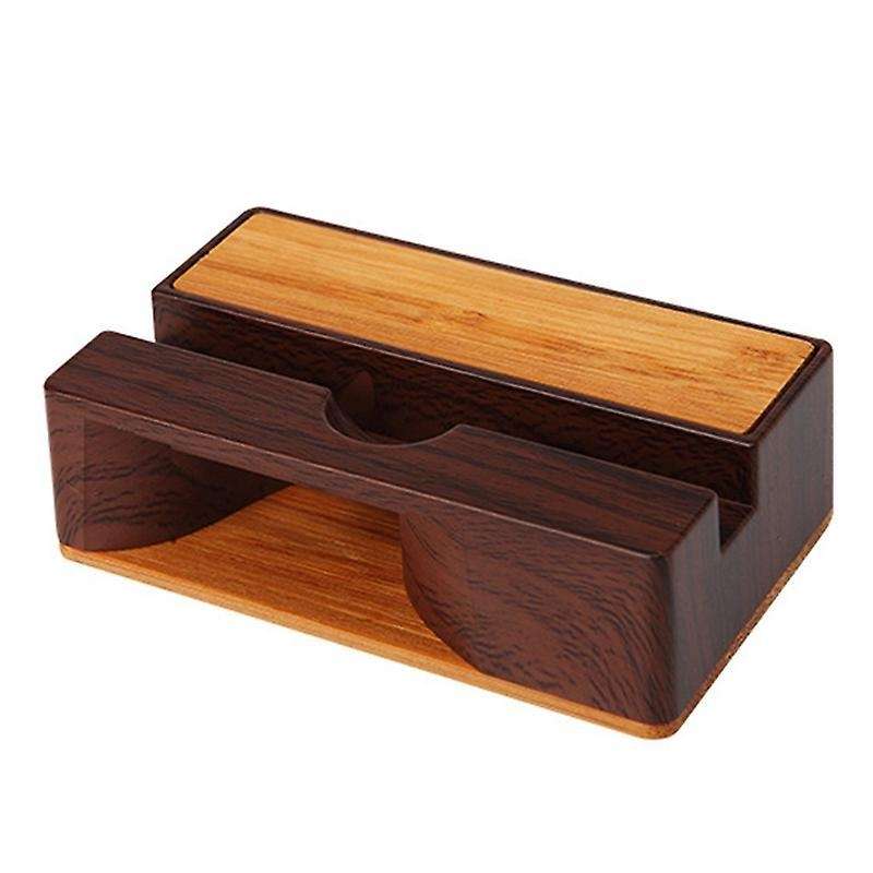 Desktop Mobile Phone Holder, Universal Portable Wood Cell Phone Dock