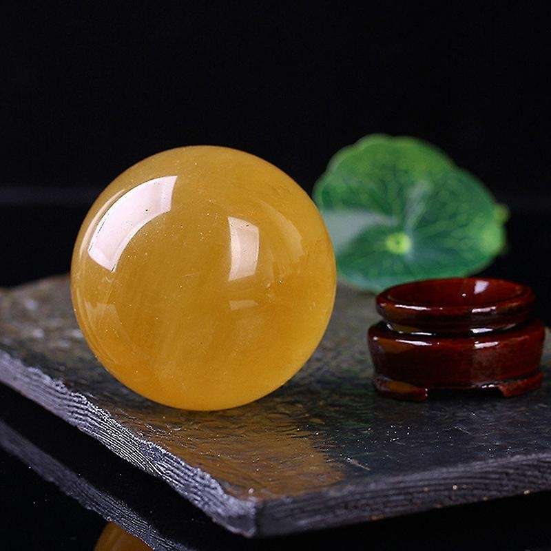 Transfer Ball Lucky Yellow Crystal Ball Seven Star Array Decoration