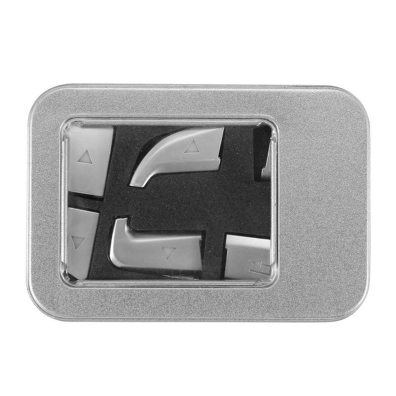 Car Steering Wheel Button Cover Stickers for Mercedes Benz A B Class