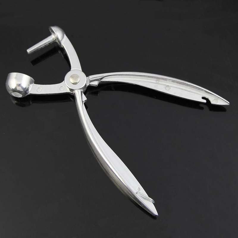 Aluminum Cherry Pitter 18*3.5cm(silver)