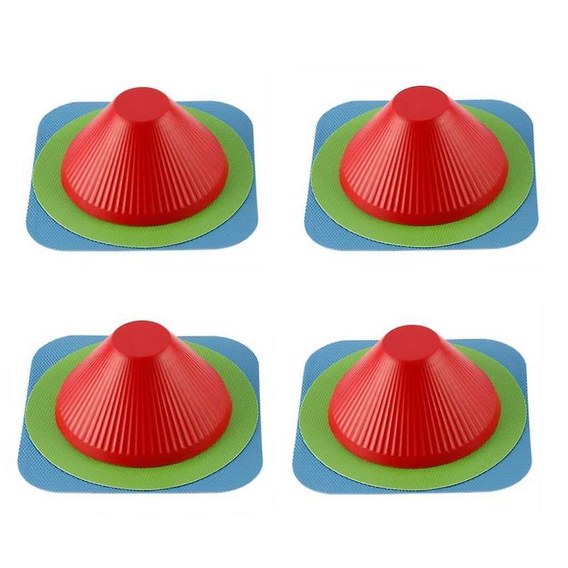 Rubber Anti-skid Waterproof Round Gripper Bottles Lid Openers Kitchen