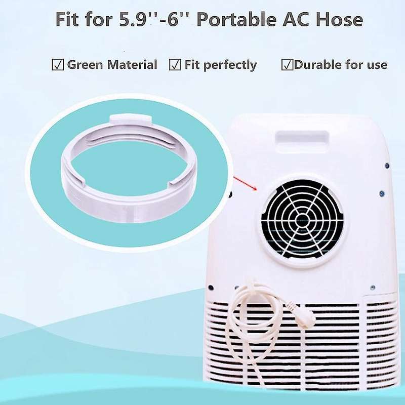 Air Conditioner Exhaust Hose Coupler Window Adapter Round