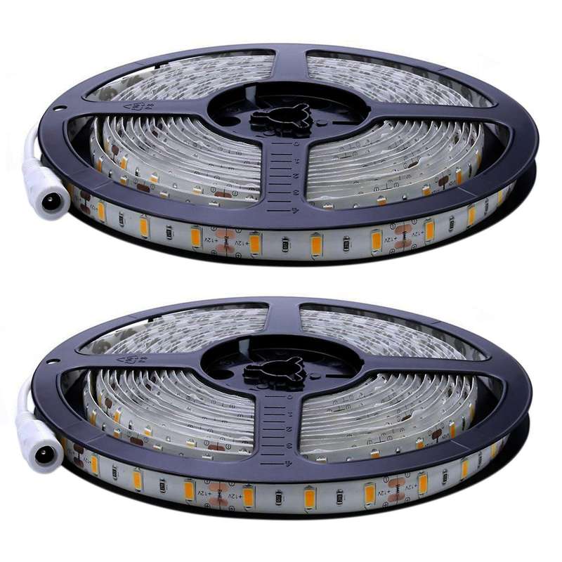2x Leds Ip20 Warm White(3000k) Led Strip Band Lights