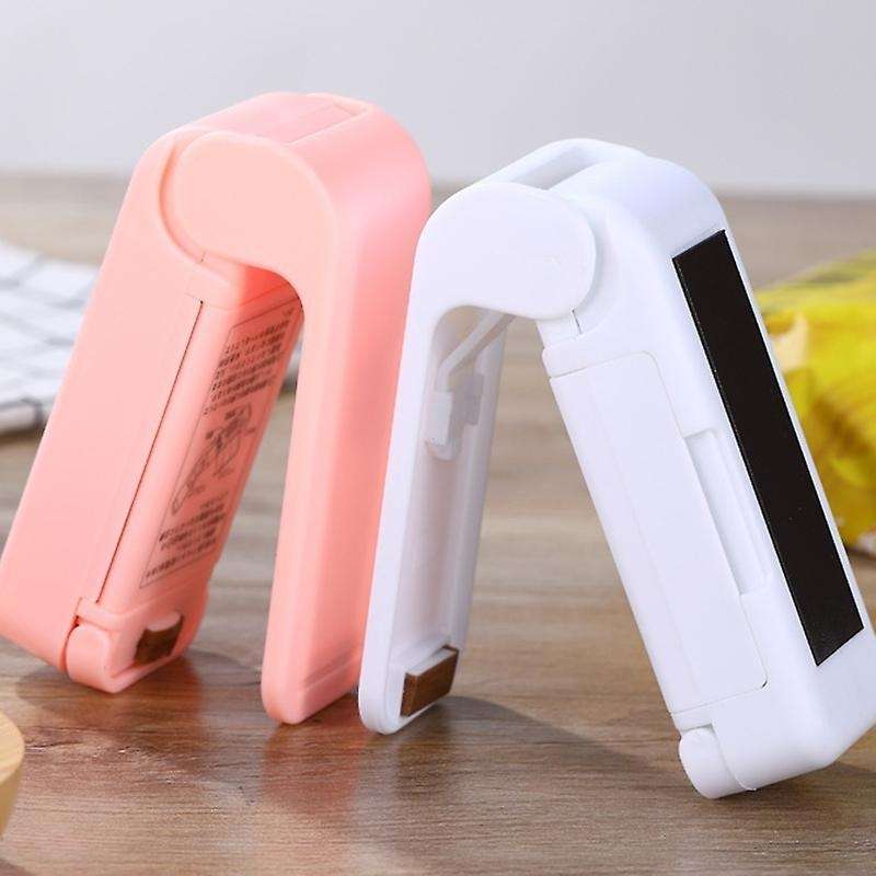 Storage Bag Mini Sealing Machine for Food Snack Kitchen White