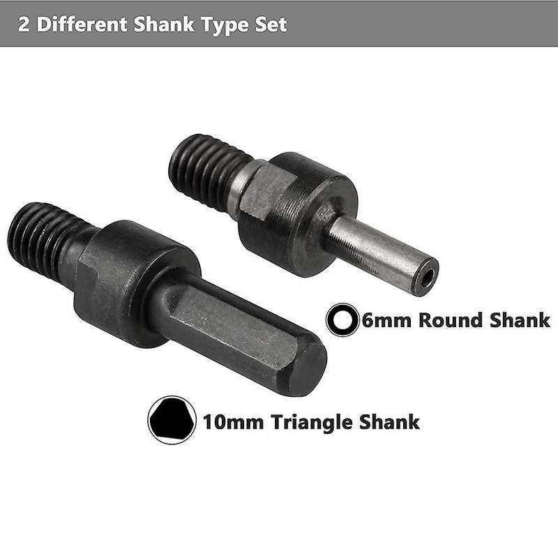 Drill Angle Grinder Adapter with Flange Nut Parts Set,conversion Tool