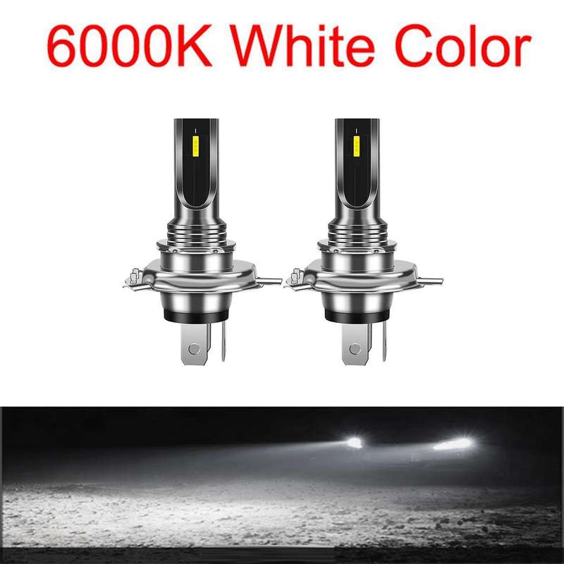 Fog Lamp 16000lm 6smd Bulbs 3000k Yellow Light Auto Turn Signals