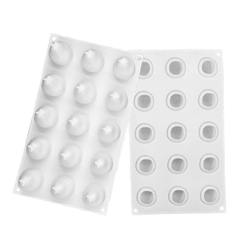 15 Even Pear Mousse Cake Mold Silica Gel Mold Diy Baking Dessert Mold
