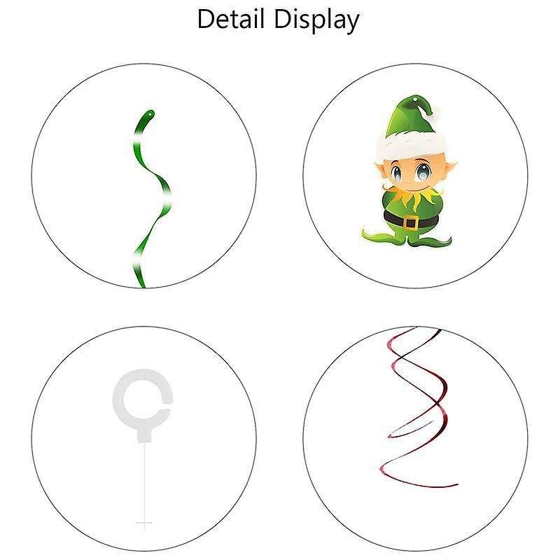 Christmas Ornaments Ceiling Swirl Decoration Christmas Party Supplies