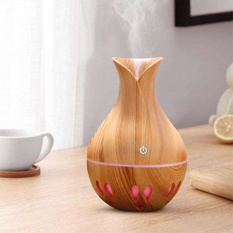 Usb Creative Vase Ultrasonic Air Humidifier Essential Oil Diffuser A