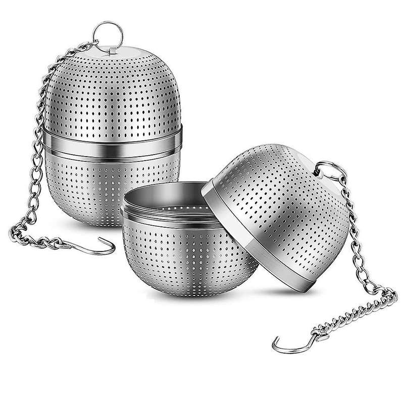 2pc Tea Strainer Tea Infuser Tea Filter Cup Tea Infuser Strainer Ball