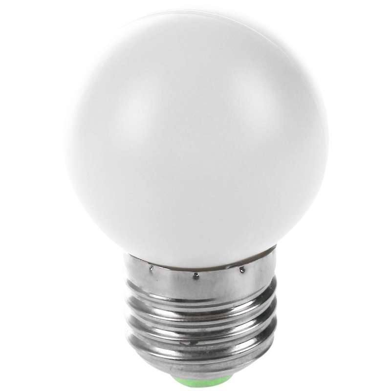 E27 Led Light White Bulb Plastic Bulb (0.5w Power, White)