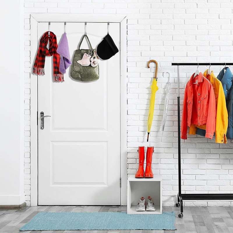 Adjustable Over The Door Hook, Door Hanger Hanging Door Hooks