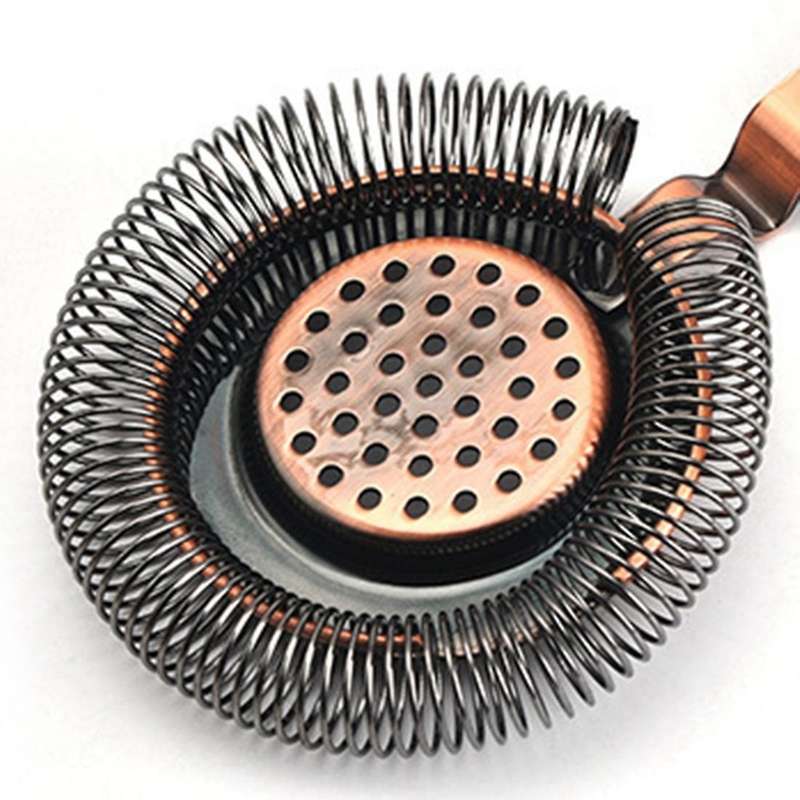 Cocktail Strainer Fits Shakers High Quality Bar Accessories Bronze