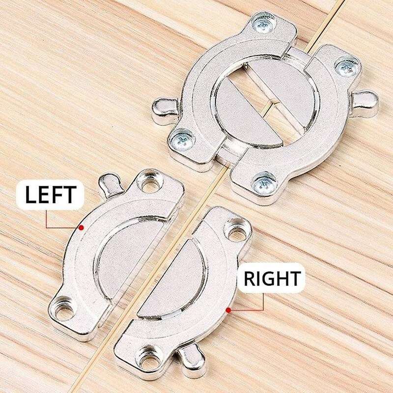 Desktop Assemble Connector Zinc Alloy Fasten Connector Extrusion