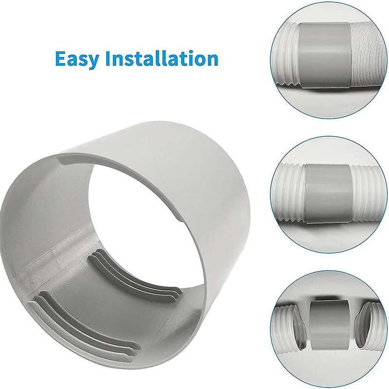 Air Conditioning Hose Extension Connector 5.9 Inch Air Exhaust Hose
