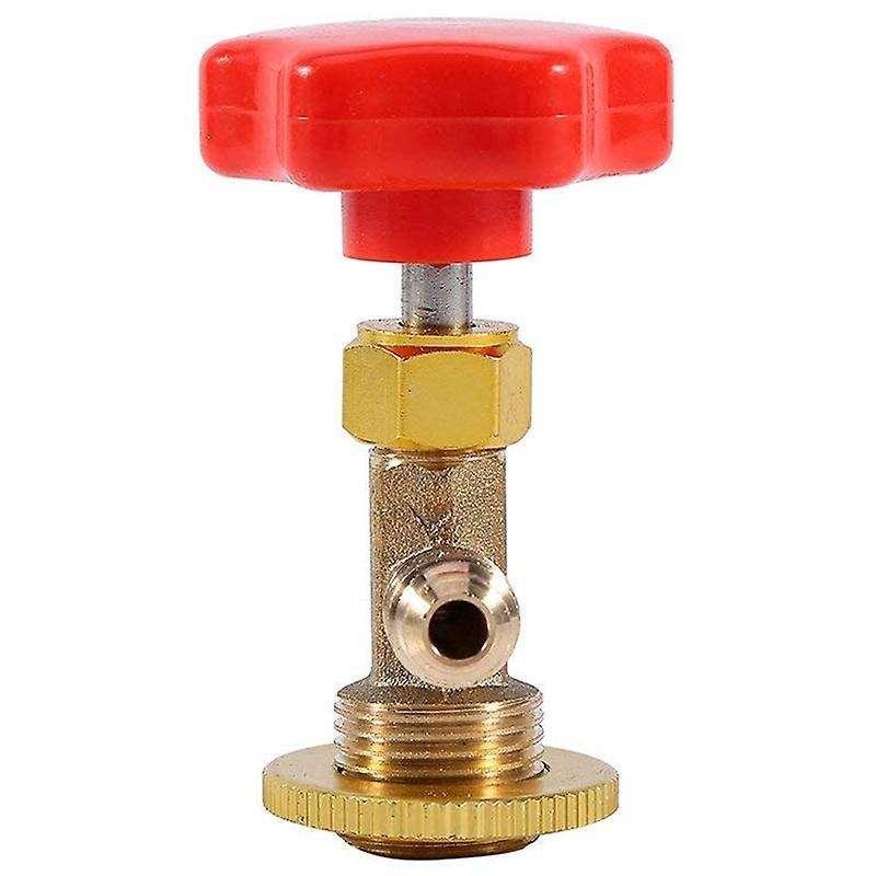 Can Canister Opener Tap Tapper M14/1/4 Inch Red + Gold Bottle Opener