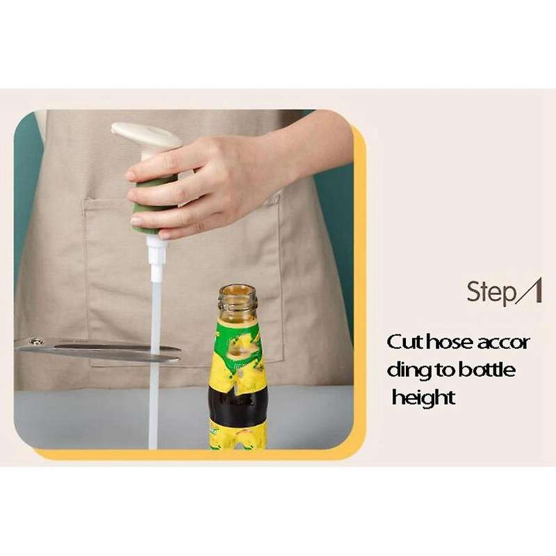 3pcs Oyster Sauce Squeezer Kitchen Bottle, Pressure Push-type Nozzle