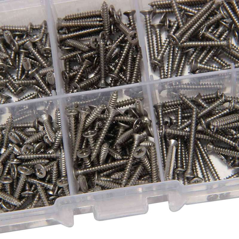 400pcs Self Tapping Screw 304 Stainless Steel