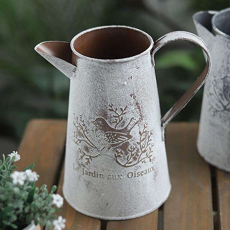 Watering Can Vase French Jug Home Decoration Garden Decoration 17cm