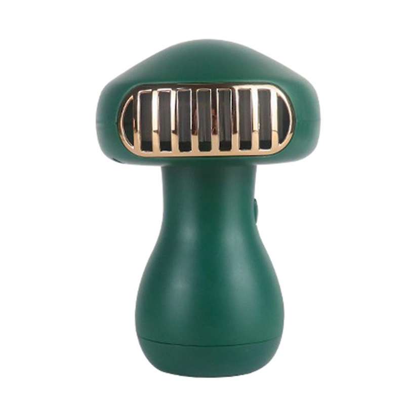 500 Mah Battery Usb Rechargeable Fan for Office Camping Outdoor,green