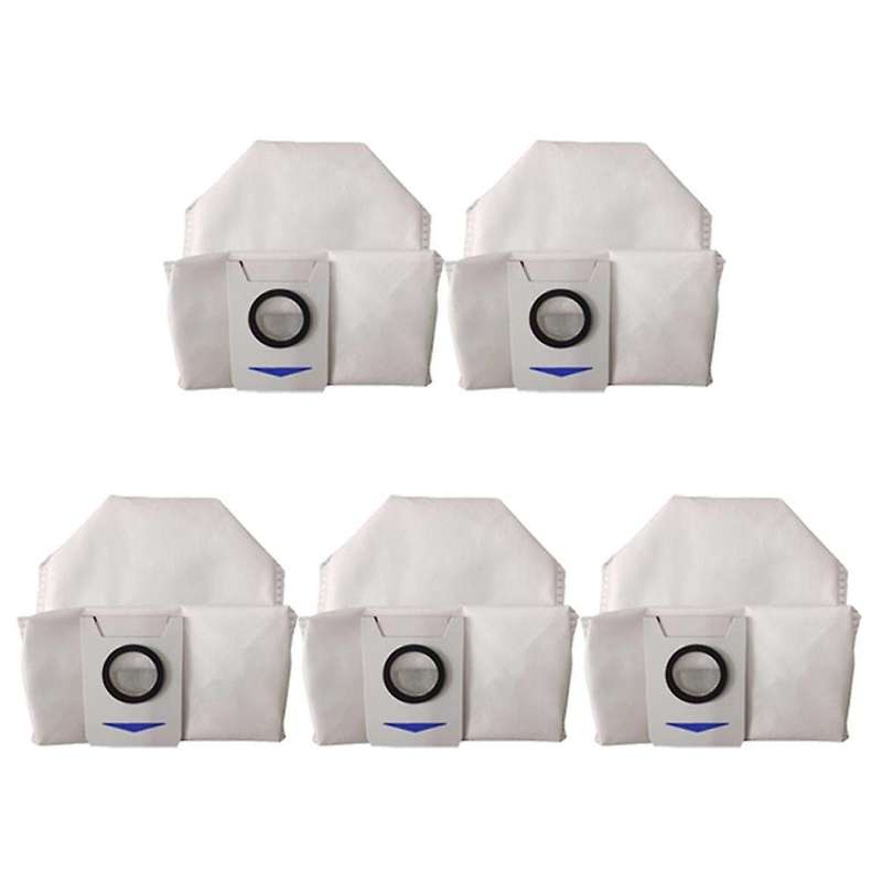 5pcs for Ecovacs Deebot X1 Omni Turbo Robot Vacuum Cleaner Dust Bags