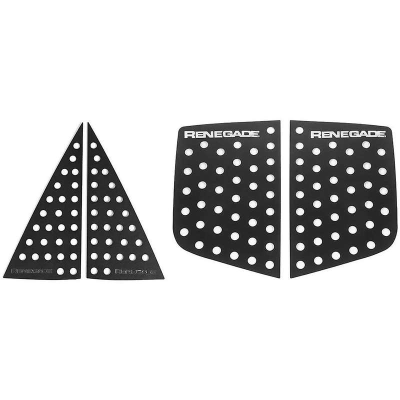 Car Window Decorative Cover Trims, Front and Rear Window