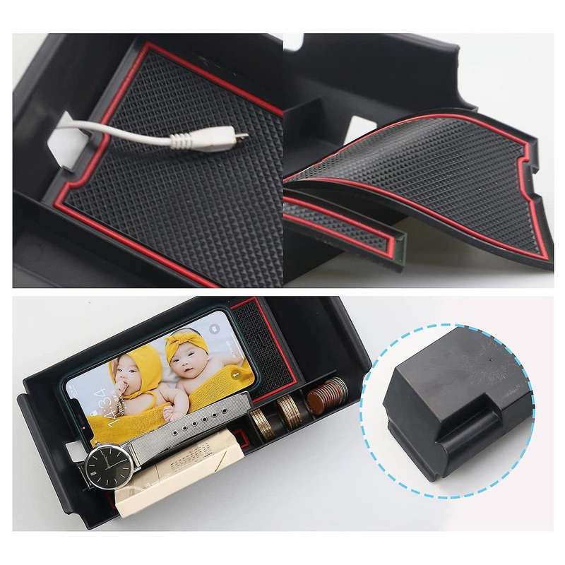 Car Central Armrest Storage Box for Mercedes Benz C-class