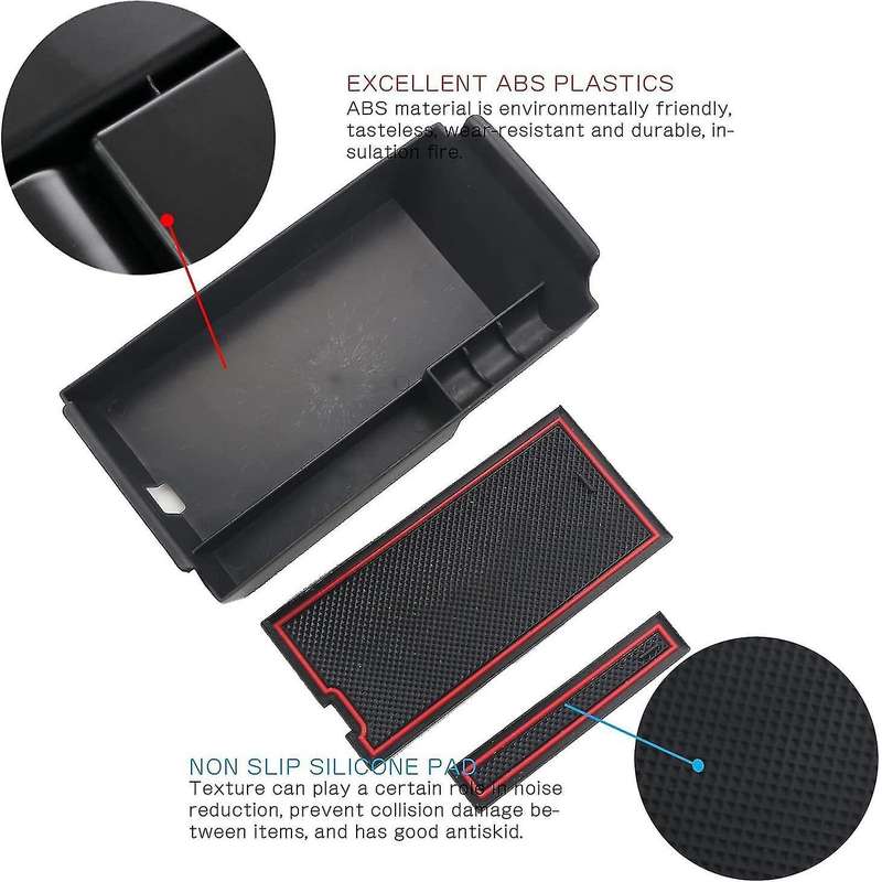 Car Central Armrest Storage Box for Mercedes Benz C-class