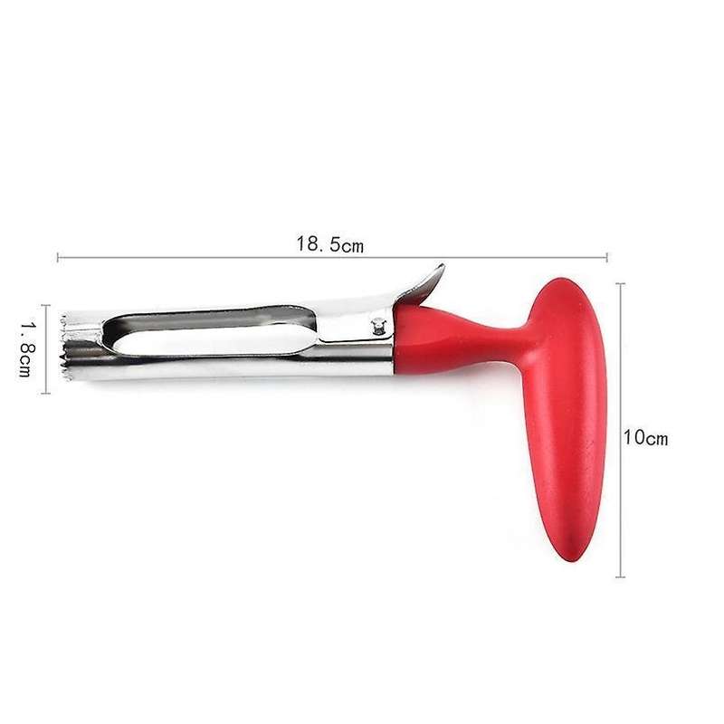 2 Pcs Apple Corer Lever Tool Stainless Steel Pear Fruit Seed Remover